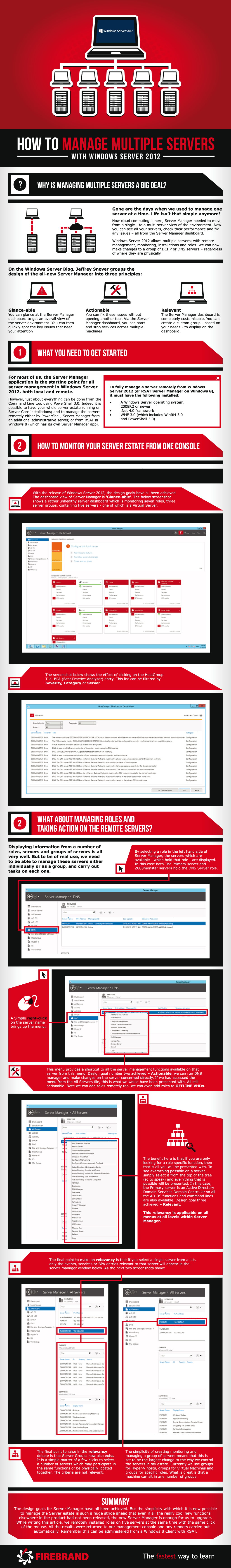 How to Manage Multiple Servers in Windows Server 2012